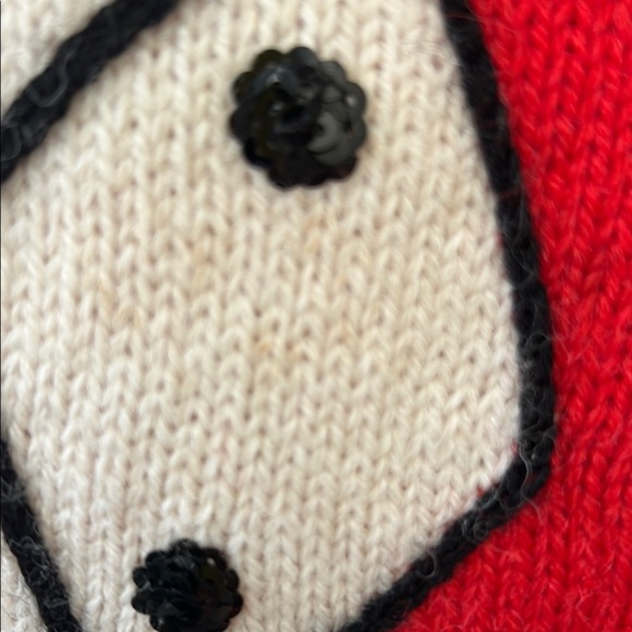 Kate Spade Red Sweater with Dice Design - Picture 10 of 11